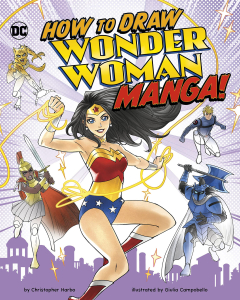 How to Draw Wonder Woman Manga! (Manga Drawing With Dc)